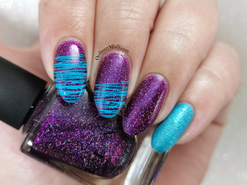 50 Blue Nail Art Designs | Art and Design | Lace nails, Fancy nails, Nails