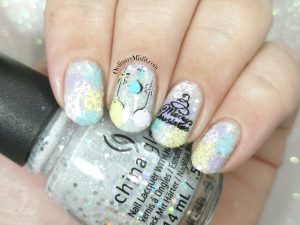 Polished prettties monthly mani - Thea's choice