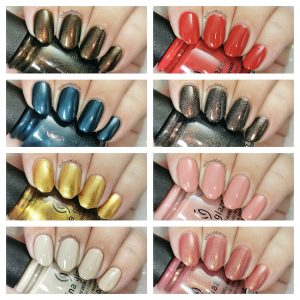 China Glaze - Gone west collection collage
